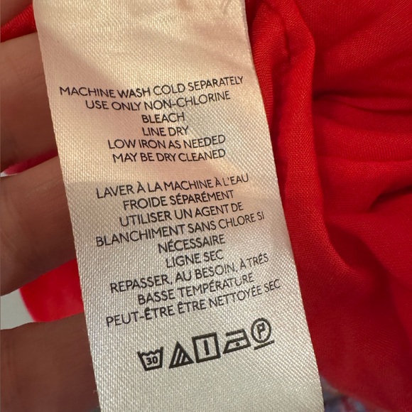 🦋Free People Juliana Tiered Flowy Abstract Chiffon Cherry Combo Maxi Dress🦋 - Picture 11 of 12